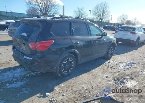 2020 Nissan Pathfinder Sl 4Wd z USA, uszkodzony, nr VIN 5N1DR2CM9LC576380